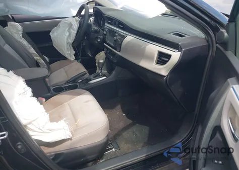 2016 Toyota Corolla Le из США, поврежденный, VIN 2T1BURHE9GC628527